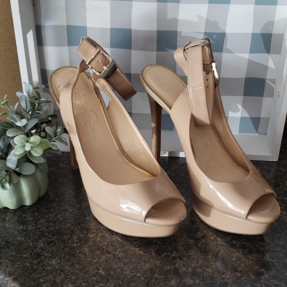 Platform Ankle Strap Heels